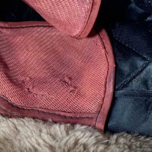 Vintage Stetson Tan Faux Fur Tyrolean Fedora Russian Winter Hat banded feather - Picture 5 of 12